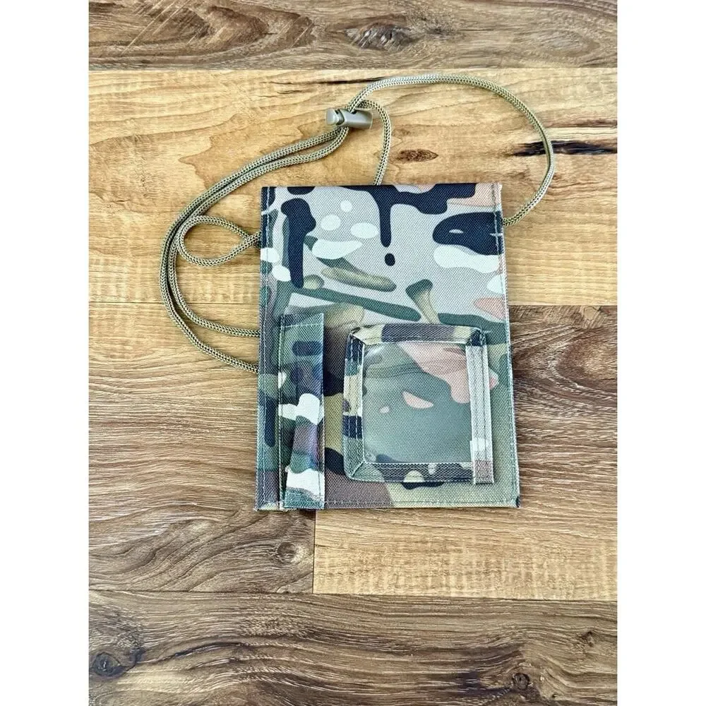 GEISSELE AUTOMATICS ID Landyard/Badge Holder Camo , NWOP‎